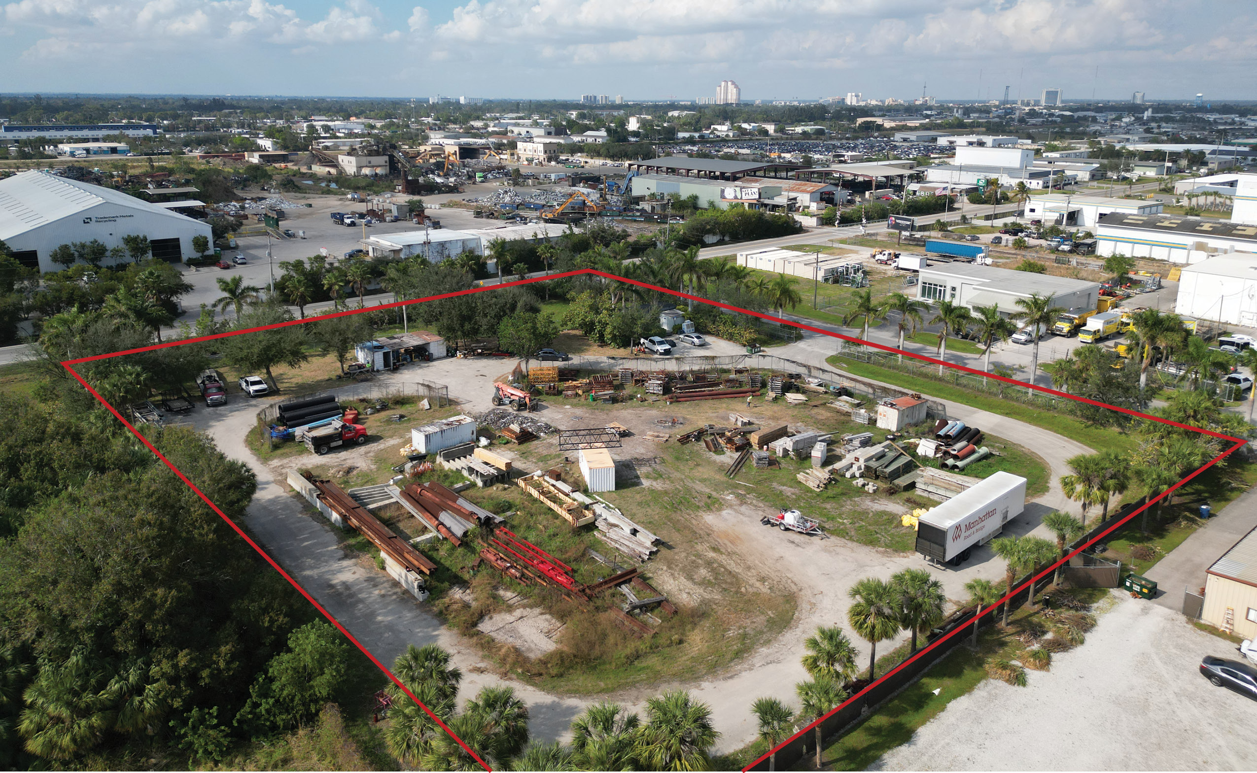 2.28 Acres Heavy Industrial Office & Storage Yard