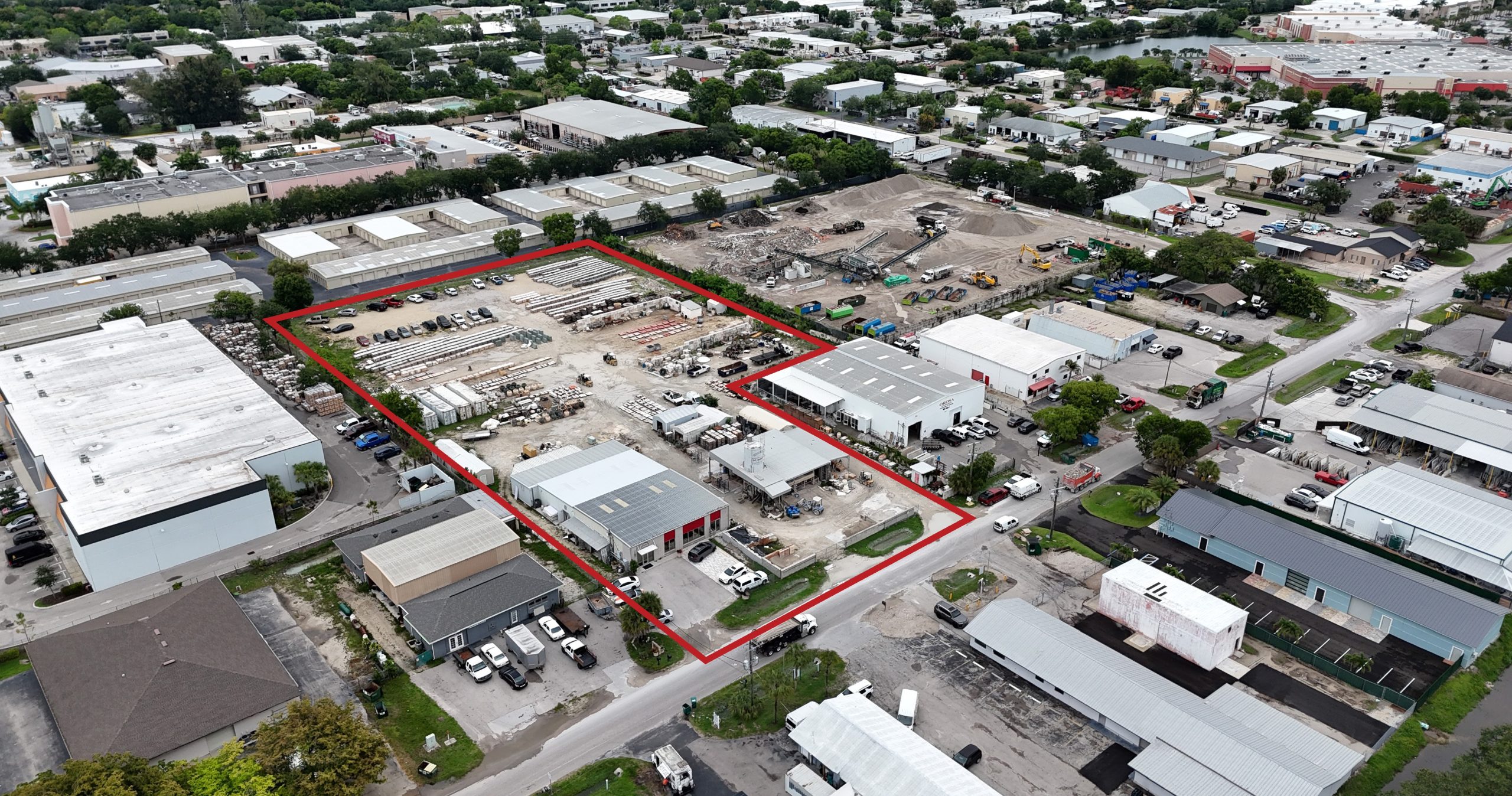Rare 3.23 +/- Acre Industrial Property in North Naples